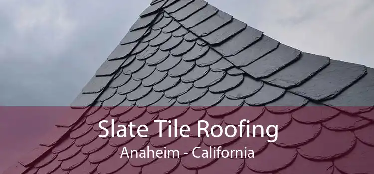 Slate Tile Roofing Anaheim - California