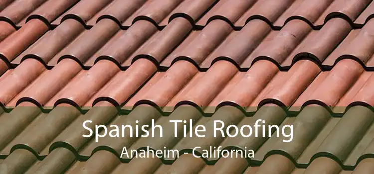 Spanish Tile Roofing Anaheim - California